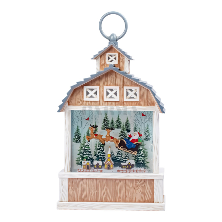 Новогодняя композиция домик