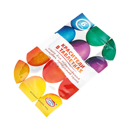 Ներկ զատկի «Домашняя Кухня» 6 գույն