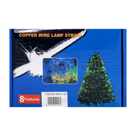 Տոնածառի լույսեր 100մ