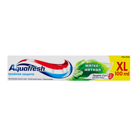 Зубная паста "Aquafresh" мята 100мл