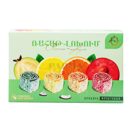 Lokhum "Golden Aura" fruit 160g