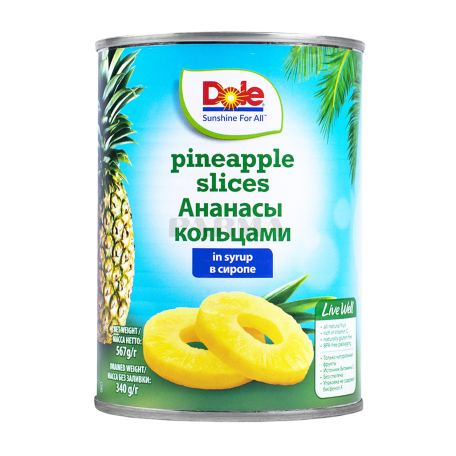 Консервированный ананас 