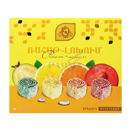 Lokhum "Golden Aura" fruit 320g
