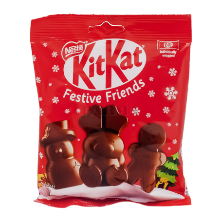 Շոկոլադե կոնֆետներ «KitKat» կաթնային 65գ