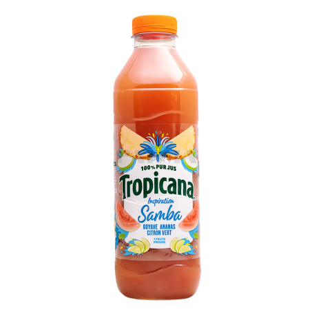 Natural juice "Tropicana" pineapple, guava, lime 1l