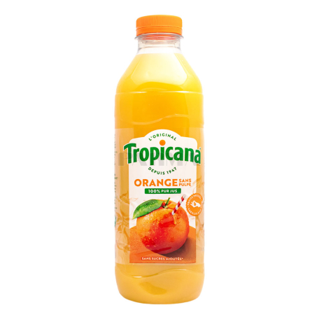 Natural juice "Tropicana" orange with pulp 1l