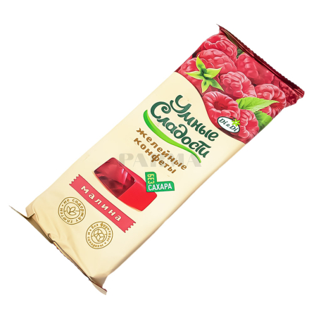 Դոնդողանման կոնֆետներ «Di&Di Умные Сладости» ազնվամորի, առանց գլյուտեն 105գ