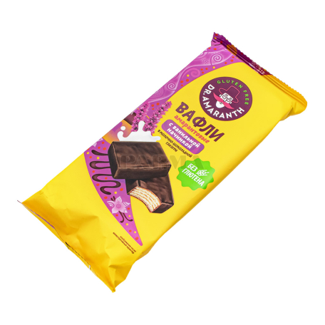 Waffles "Dr.Amaranth" amaranth, vanilla, gluten-free 50g