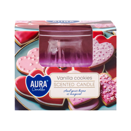 Մոմ «Aura Vanilla Cookies» 80գ