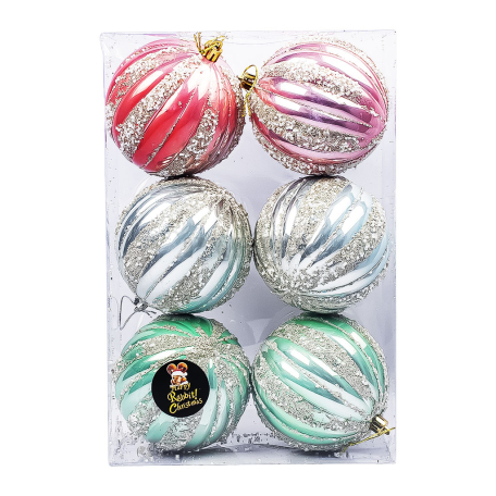 Новогодняя игрушка 6шт