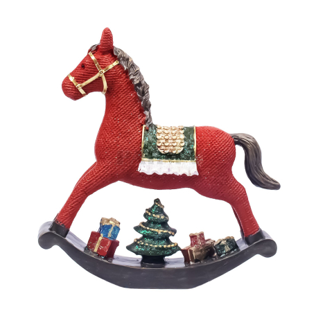 Новогодняя композиция лошадь