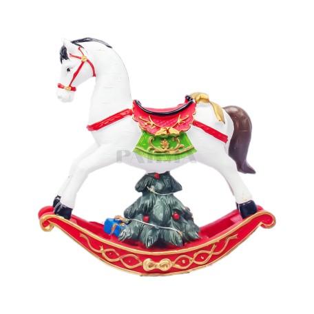 Новогодняя композиция лошадь