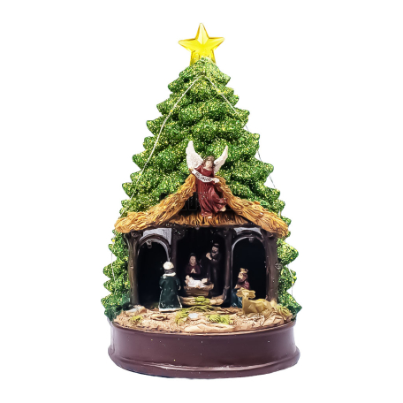 Новогодняя композиция елка