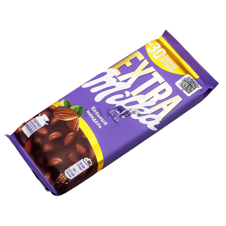 Շոկոլադե սալիկ «Milka Extra» նուշ 140գ