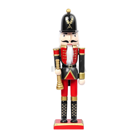 Новогодняя игрушка щелкунчик 30см