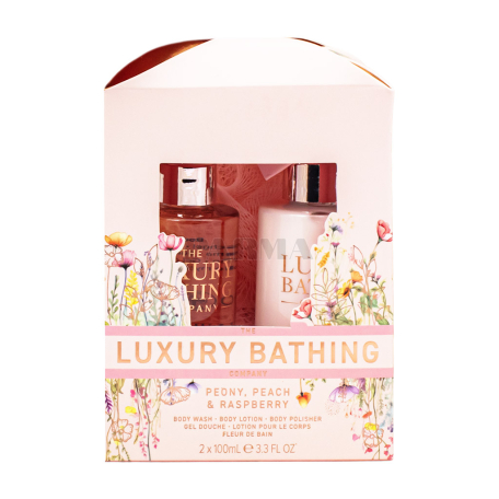 Հավաքածու «The Luxury Bathing» քաջվարդ, դեղձ, ազնվամորի 3հատ