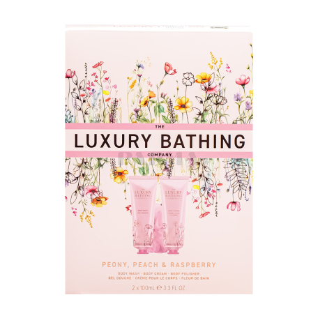 Հավաքածու «The Luxury Bathing» քաջվարդ, դեղձ, ազնվամորի 3հատ