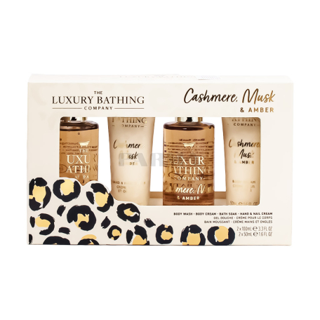 Հավաքածու «The Luxury Bathing» սաթ, մուշկ 4հատ