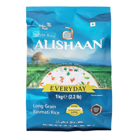 Բրինձ «Alishaan Bassmathi» երկարահատիկ 1կգ