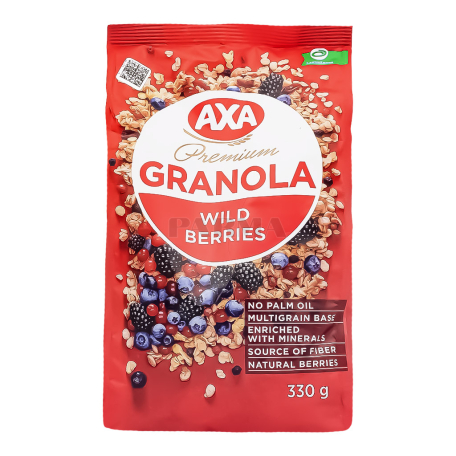 Гранола "Аха" лесные ягоды 330г