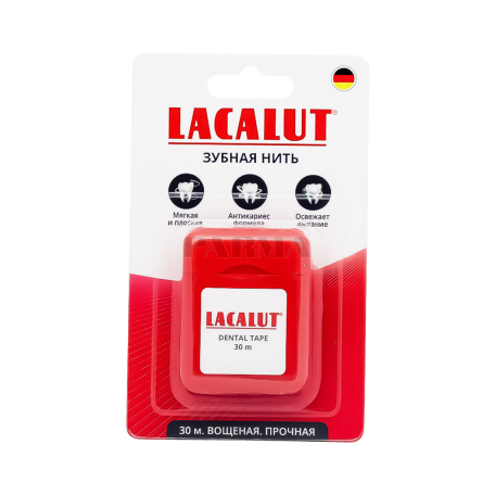 Dental floss "Lacalut Detal Tape" 30m