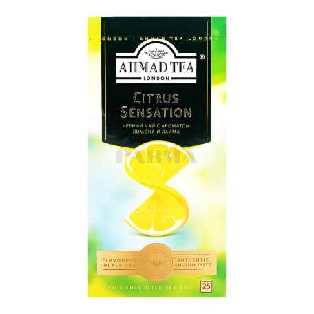 Tea "Ahmad Citrus Sensation" black, lemon, lime 45g