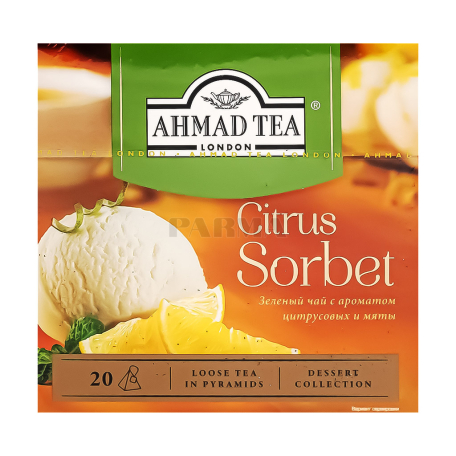 Чай "Ahmad Citrus Sorbet" зеленый 36г