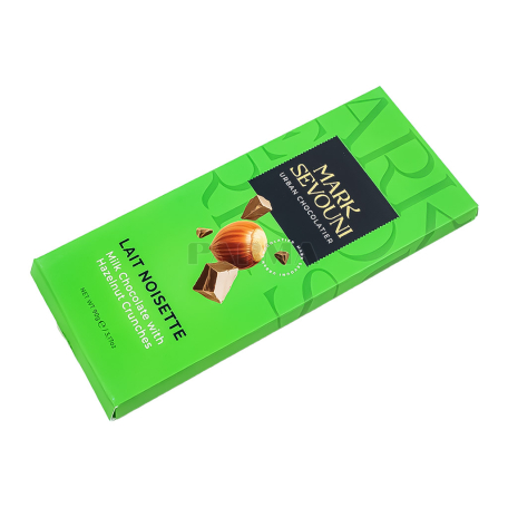 Chocolate bar "Mark Sevuni" milk, hazelnut 90g
