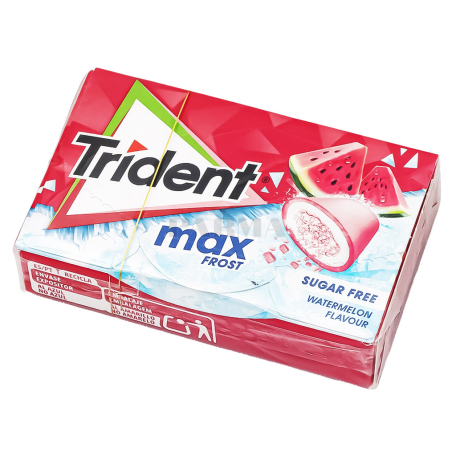 Chewing gum "Trident Max Prost" watermelon, sugar-free 22g