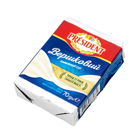 Плавленый сыр "President" сливочный 70г