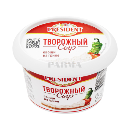 Պանիր կաթնաշոռային «President» խորոված բանջարեղենով 140գ
