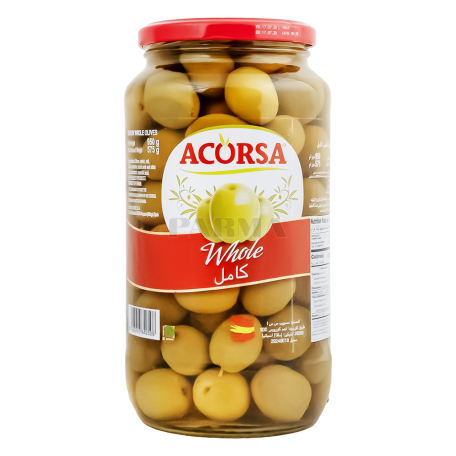 Olives "Acorsa" green, unpitted 950g