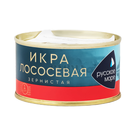 Ձկնկիթ սաղմոնի «Русское Море» կետա 140գ