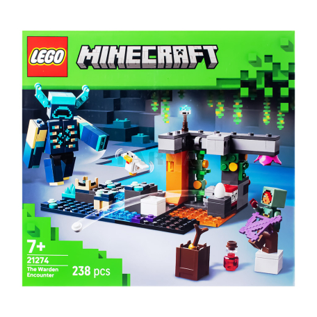 Խաղալիք «Lego Minecraft The Warden Encounter»
