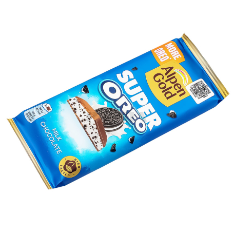 Շոկոլադե սալիկ «Alpen Gold Oreo» կաթնային 120գ