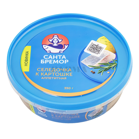 Herring fillet "Santa Bremor" for potatoes, in oil 350g