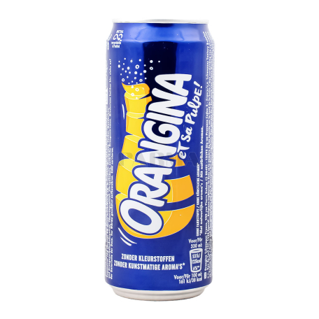 Refreshing drink "Orangina" orange 330ml