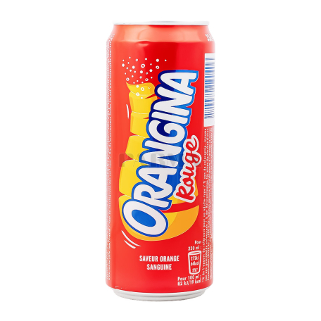 Refreshing drink "Orangina Rouge" grapefruit 330ml