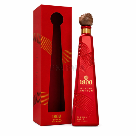Текила "1800 Añejo Guachi Monton" 700мл