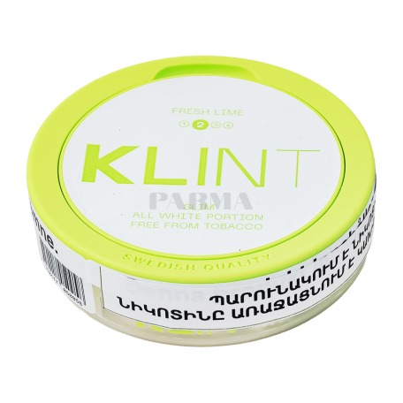 Снюс "Klint N2" лайм 20x8мг