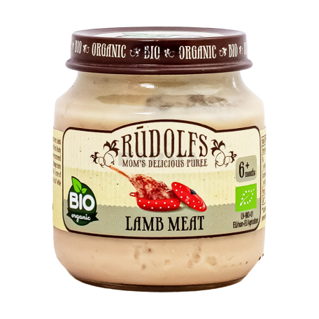 Пюре "Rudolfs" мясо баранины 120г