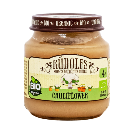 Пюре "Rudolfs" цветная капуста 120г