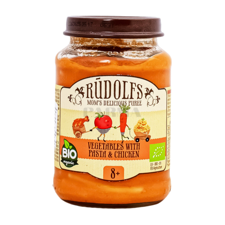 Խյուս «Rudolfs» հավի միս, պաստա, բանջարեղեն 190գ