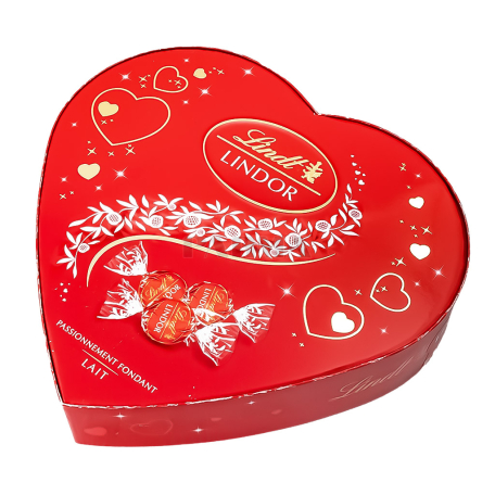 Chocolate candies "Lindt Lindor Heart" milk 160g