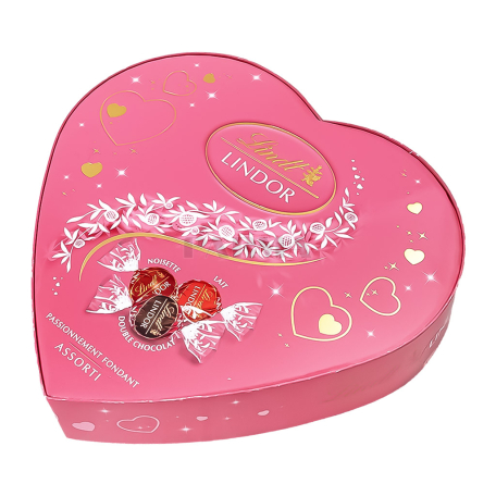Chocolate candies "Lindt Lindor Heart" collection 160g