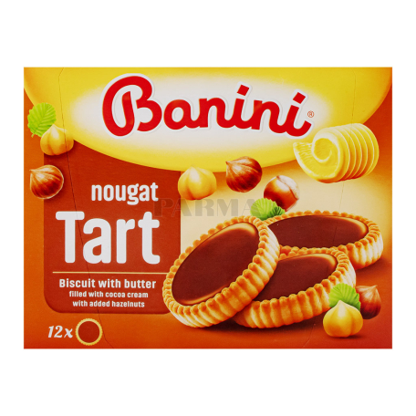 Biscuit "Jaffa Banini" tart, cocoa, hazelnut 210g