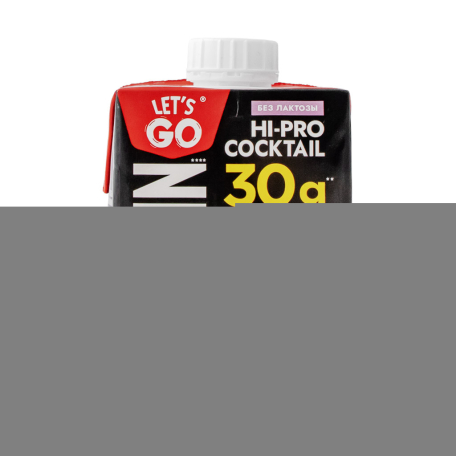 Протеиновый напиток "Let`s Go Protein" клубника, без сахара 500мл