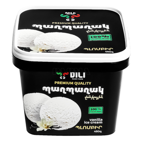 Պաղպաղակ «Դիլի» վանիլային 450գ