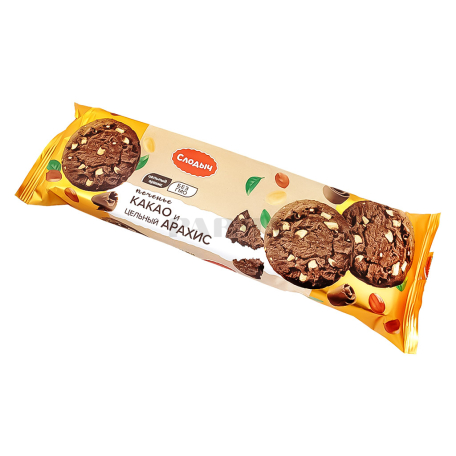 Թխվածքաբլիթ «Слодыч» շոկոլադ, գետնանուշ 145գ