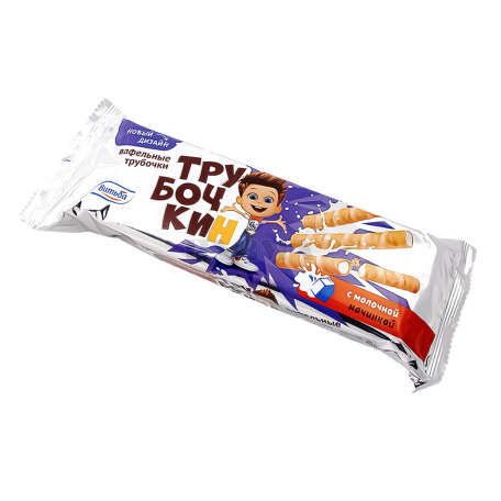 Waffle sticks "Vitba" milk 170g